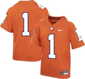 Nike Preschool Nike Orange Clemson Tigers Untouchable Replica Football 